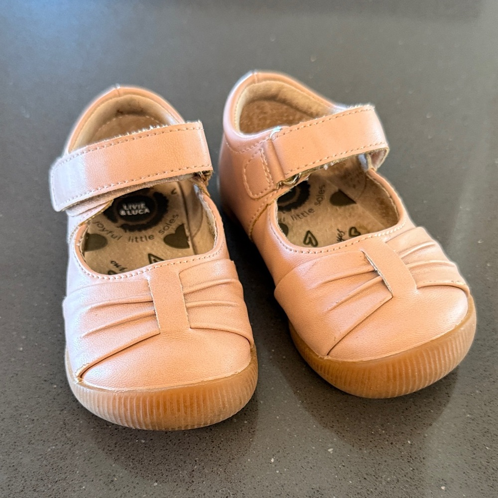 Livie & Luca Blush Pink Dress Shoes size 3 Toddler